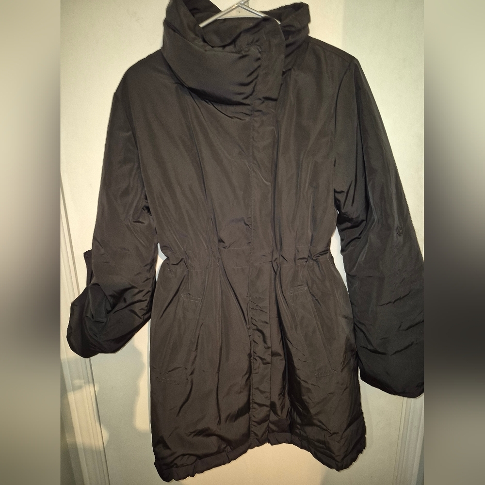 Ann Taylor Down Fill Black Jacket Sz.S